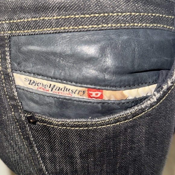 Diesel Boot Cut Stretch Rocket Black Wash Jeans - Picture 4 of 13